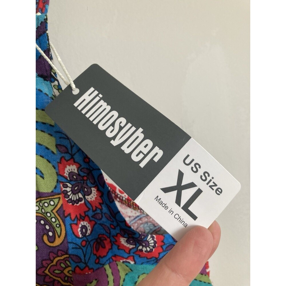 NEW Himosyber Patchwork Print Overalls Lightweigh… - image 7